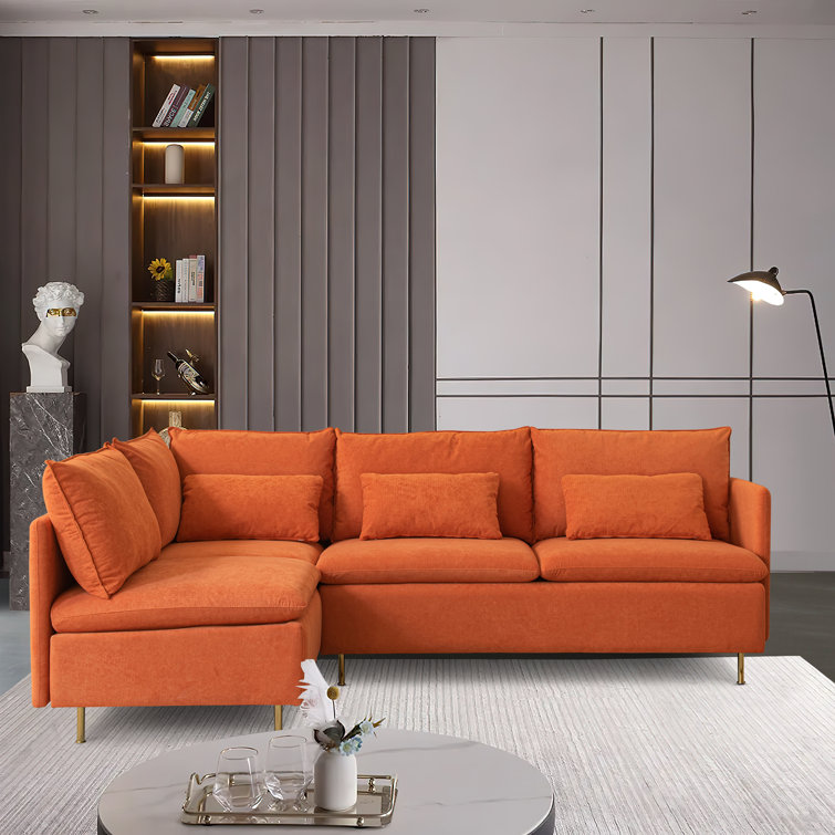 Orange best sale sectional ikea